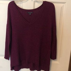 Purple sweater. Worn once or twice.